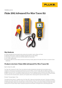 Thumbnail of document Data Sheet - 2062 Advanced Pro Wire Tracer Kit